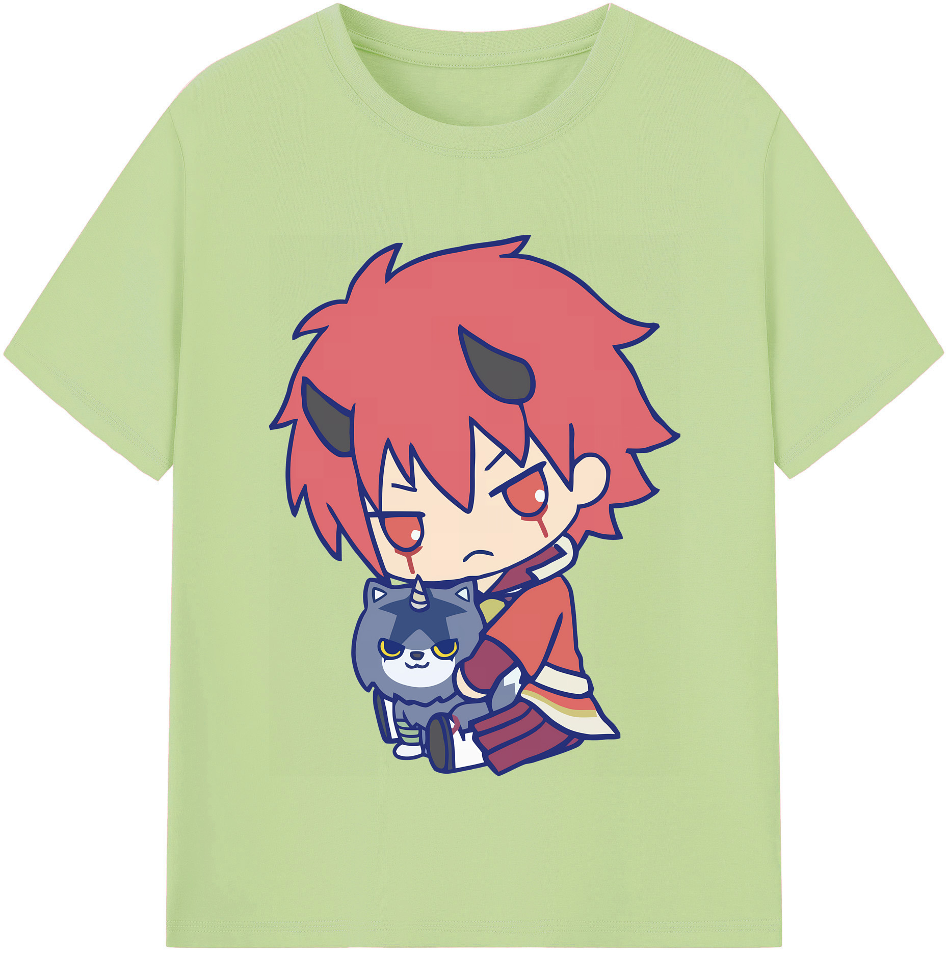 （画像用） 転スラ Regarding Reincarnated to Slime 綿100％半袖Tシャツ（フロントプリント）